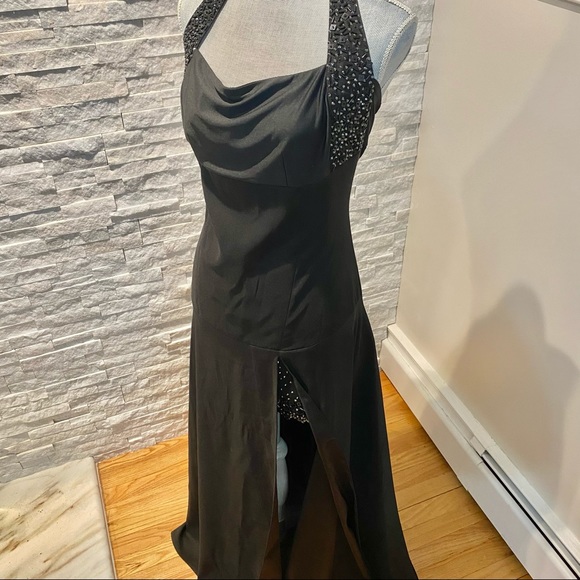 Custom Designed Swarovski Gown Dress - Picture 11 of 16